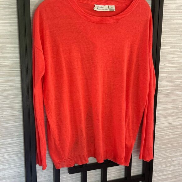 TOPSHOP Pink cropped oversized sweater - Picture 4 of 5